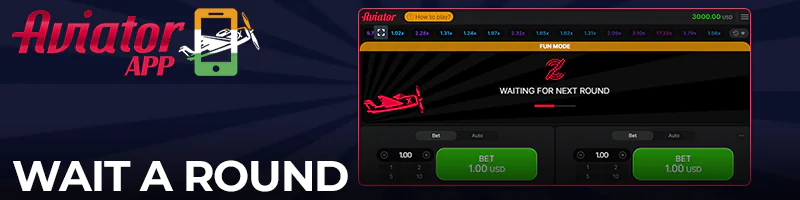 Join the round and play the Aviator game in the app